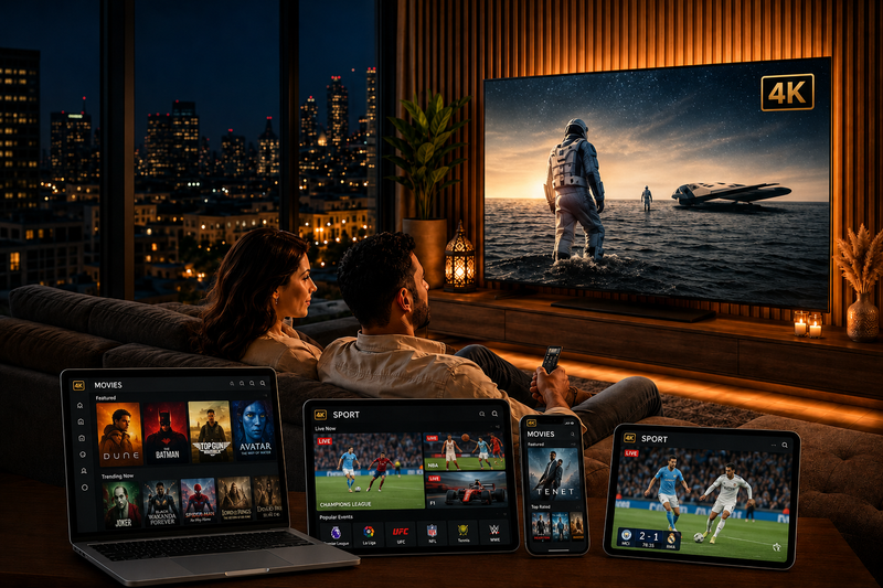 Live sports streaming